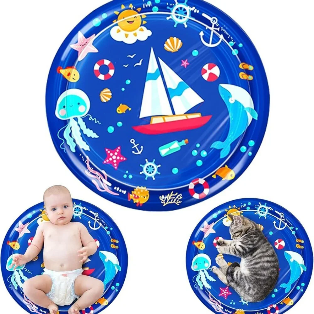 cat Cold pad, Portable Water-Filled, Interactive cat Toy